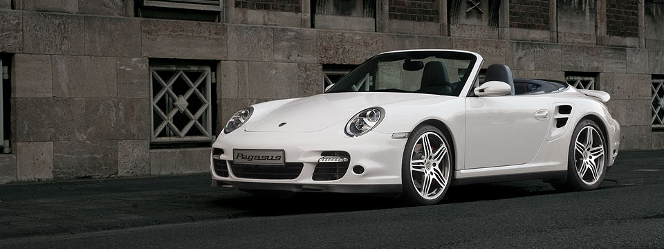 Porsche 911 Turbo Cabrio Header